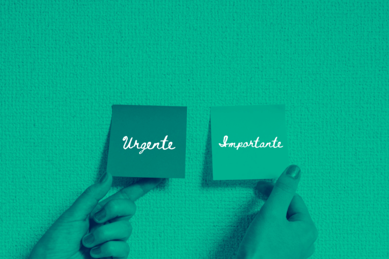 Guía para el manejo del tiempo: lo urgente vs. lo importante